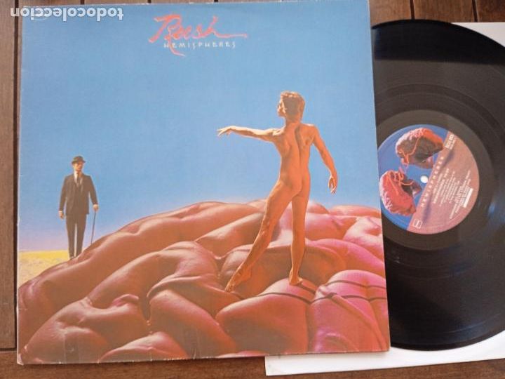 Discos de vinilo: RUSH LP. HEMISPHERES. MADE IN NETHERLANDS. 1978. - Foto 1