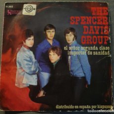 Discos de vinilo: SPENCER DAVIS GROUP - 7” SPAIN 1968 MR. SECOND CLASS. Lote 334259533