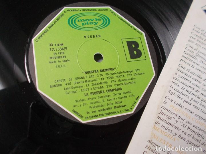 Discos de vinilo: PEQUE&Ntilde;A COMPA&Ntilde;&Iacute;A Avance Promoci&oacute;n - Foto 3