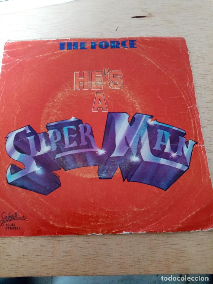 Discos de vinilo: THE FORCE HE&acute;S A SUPER MAN. MRV - Foto 1