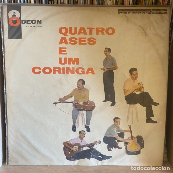 Discos de vinilo: Quatro Ases E Um Coringa &lrm;&ndash; &Eacute; Com Esse Que Eu Vou 1961 Brasil - Foto 1