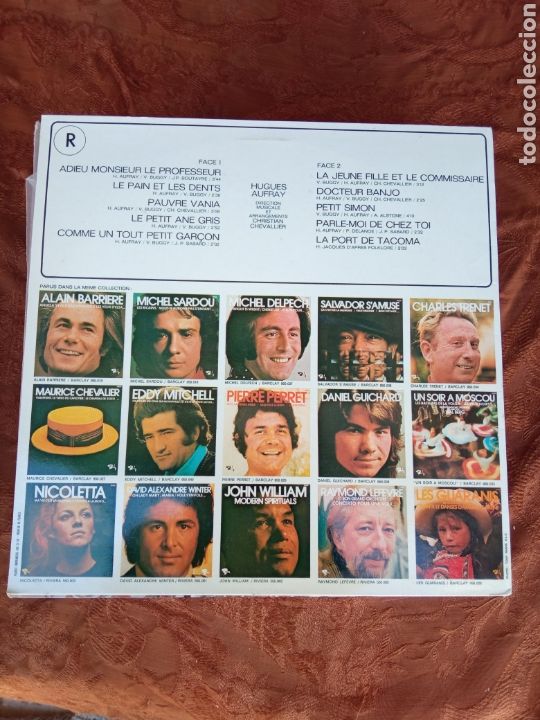 Discos de vinilo: HUGUES AUFRAY - Foto 2