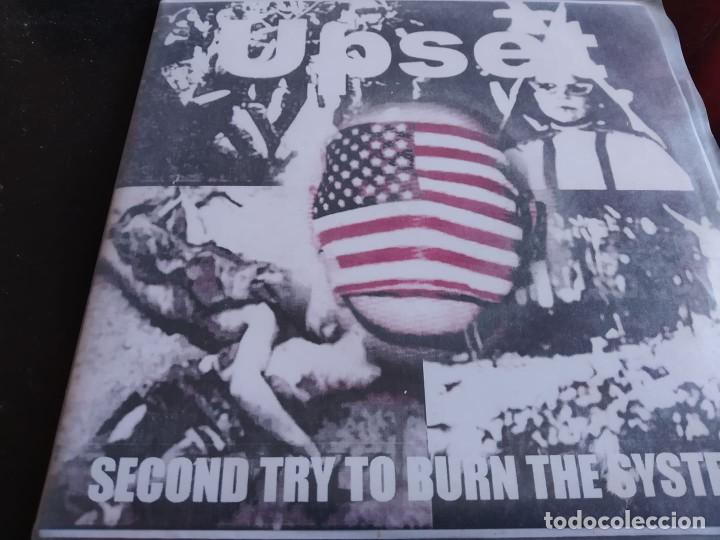 Discos de vinilo: Upset - Second Try To Burn The System (7&rdquo;) - Foto 1
