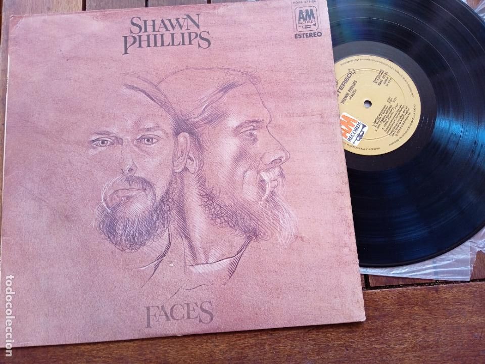 Discos de vinilo: SHAWN PHILLIPS LP. FACES. MADE IN SPAIN. 1973. - Foto 1