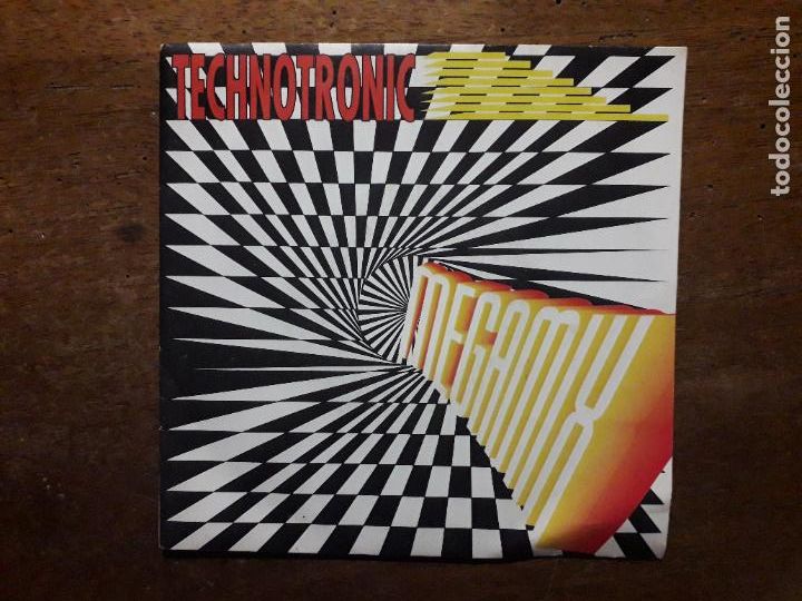 Discos de vinilo: Technotronic - megamix ( radio version) + raw update (remix) - Foto 1