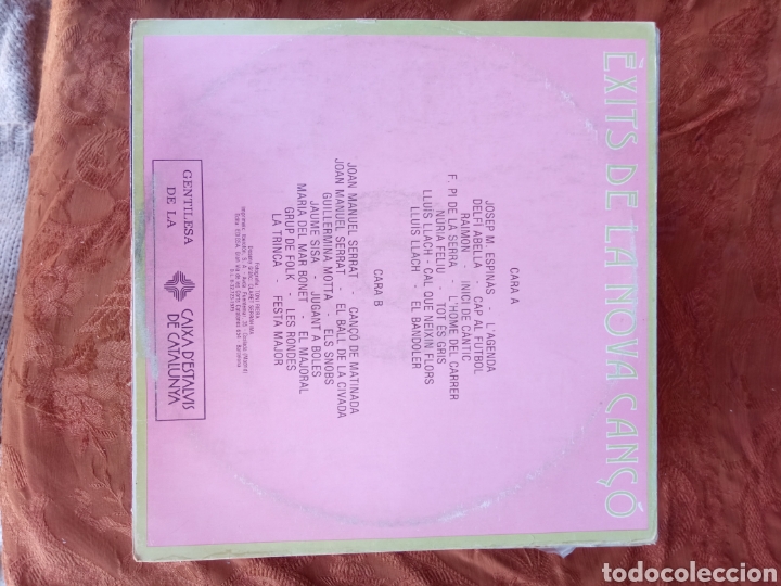 Discos de vinilo: EXITS DE LA NOVA CANC,O - Foto 2