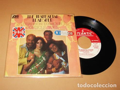 Discos de vinilo: THE MANHATTAN TRANSFER - CHANSON DAMOUR - SINGLE - 1977 - Foto 1
