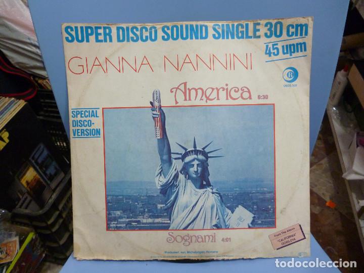 Discos de vinilo: GIANNA NANNINI - SUPER DISCO SOUND - Foto 1