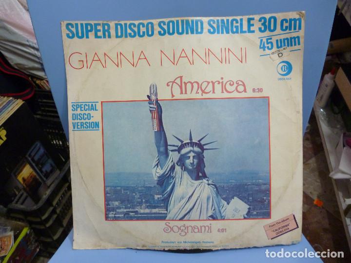 Discos de vinilo: GIANNA NANNINI - SUPER DISCO SOUND - Foto 4