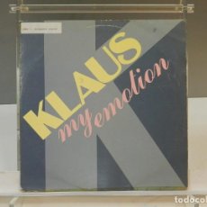 Discos de vinilo: DISCO VINILO MAXI. KLAUS – MY EMOTION. 45 RPM.. Lote 334410318