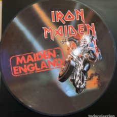 Discos de vinilo: IRON MAIDEN MAIDEN ENGLAND LP PICTURE METALLICA SAXON MEGADETH DIO JUDAS PRIEST. Lote 334410513