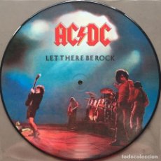 Discos de vinilo: AC DC LET THERE BE ROCK LP PICTURE MANOWAR SAXON IRON MAIDEN MEGADETH DIO. Lote 334410873
