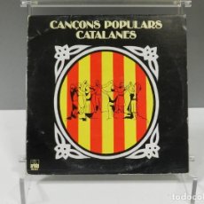 Discos de vinilo: DISCO VINILO LP. CANÇONS POPULARS CATALANES. 33 RPM.. Lote 334415323