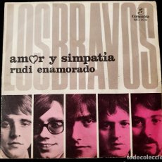 Discos de vinilo: BRAVOS - 7” SPAIN 1969 - AMOR Y SIMPATIA - RUDI ENAMORADO - MOD SKA ROCKSTEADY - VERS LOCOMOTIVE. Lote 334419293