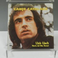 Discos de vinilo: DISCO VINILO LP. LLUIS LLACH, MARIA DEL MAR BONET – CANÇÓ CATALANA. 33 RPM.. Lote 334444223