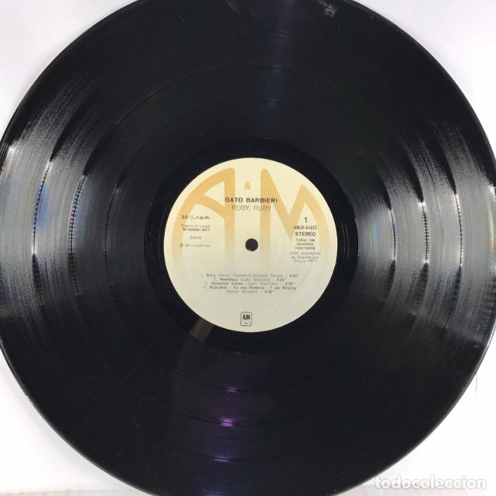 Discos de vinilo: Gato Barbieri &ndash; Ruby, Ruby - Vinyl, LP, Album, Stereo - SPAIN - Foto 6