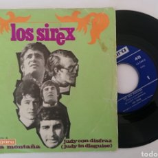 Discos de vinilo: VINILO LOS SIREX HAY UNA MONTAÑA JUGY IN DISGUISE 1968 VERGARA. Lote 334449178