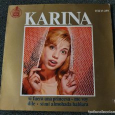 Discos de vinilo: KARINA - EP SPAIN 1963 - PUFF - MUY RARO. Lote 334470673