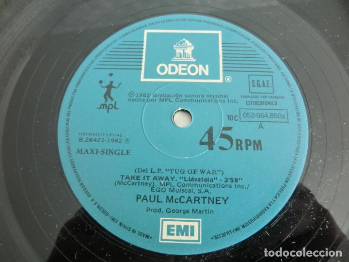 Discos de vinilo: PAUL McCARNEY - TAKE IT AWAY - Foto 3