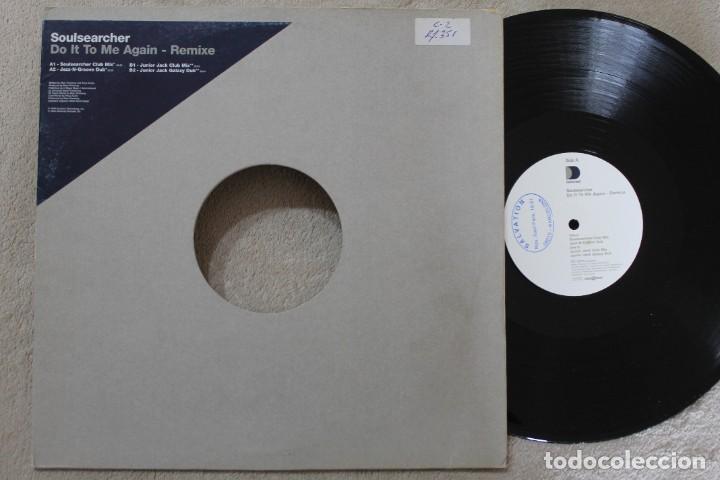 Discos de vinilo: SOULSEARCHER DO IT TO ME AGAIN REMIXE MAXI SINGLE VINYL MADE IN GERMANY 2000 - Foto 1