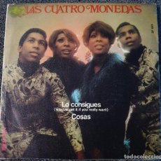 Discos de vinilo: LAS CUATRO 4 MONEDAS - 7” SPAIN - BELTER ”LO CONSIGUES” VERSION JIMMY CLIFF. Lote 334478878