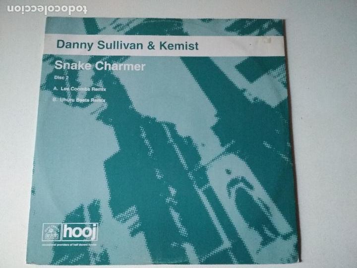 Discos de vinilo: Danny Sullivan & Kemist &lrm;&ndash; Snake Charmer,2002 - Foto 1