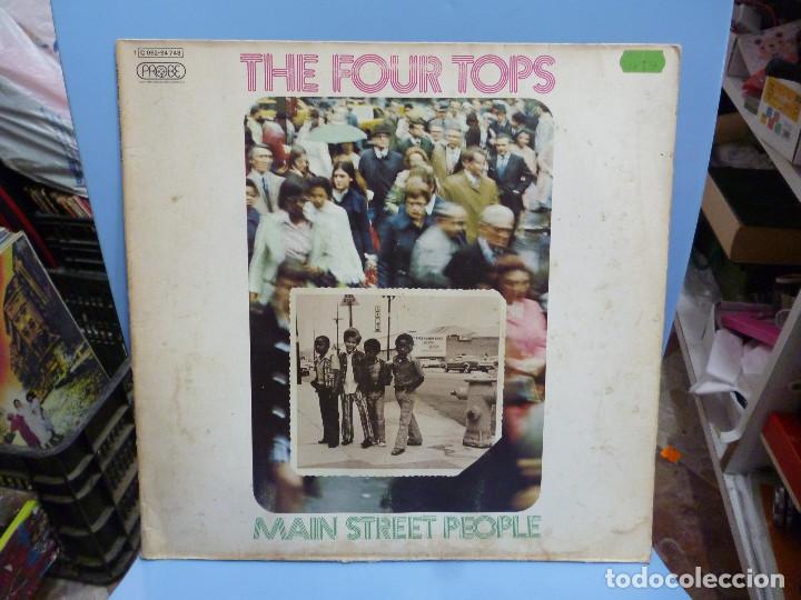 Discos de vinilo: FOUR TOPS - MAIN STREET PEOPLE - Foto 1