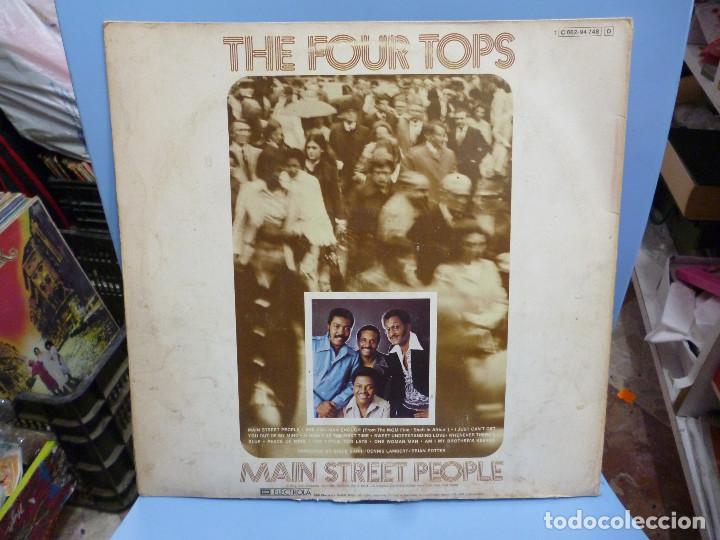 Discos de vinilo: FOUR TOPS - MAIN STREET PEOPLE - Foto 3