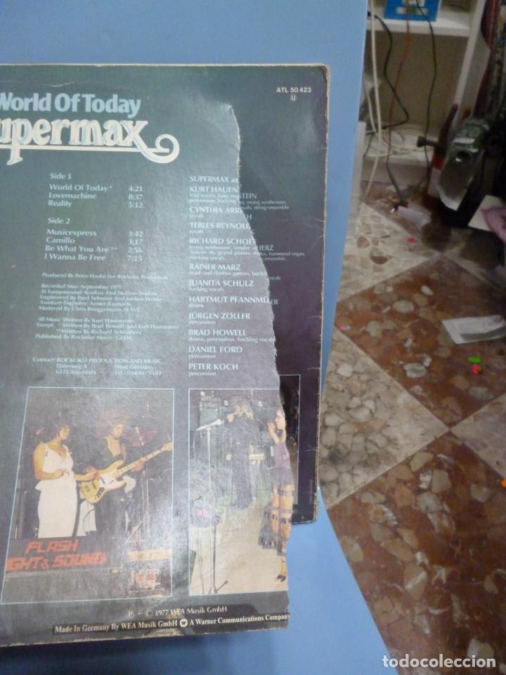 Discos de vinilo: SUPERMAX - WORLD OF TODAY - Foto 3