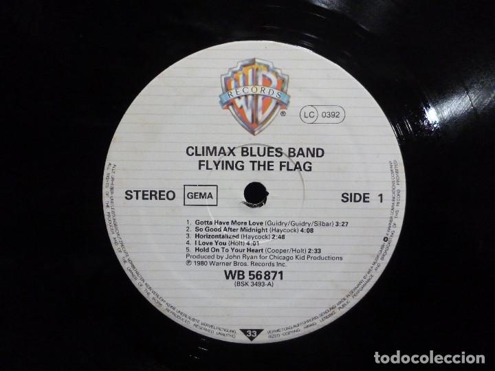 Discos de vinilo: CLIMAX BLUES BAND - FLYING THE FLAG - Foto 7