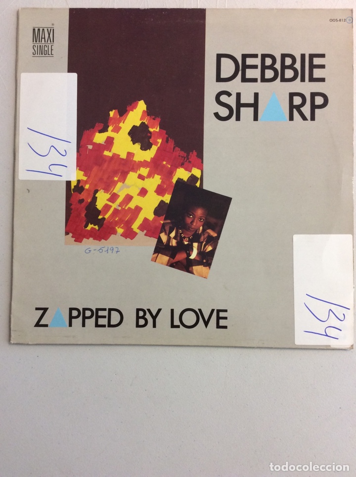 Discos de vinilo: Debbie Sharp. Zapped by love. - Foto 1
