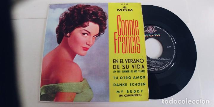 Discos de vinilo: CONNIE FRANCIS-EP EN EL VERANO DE SU VIDA +3 - Foto 1