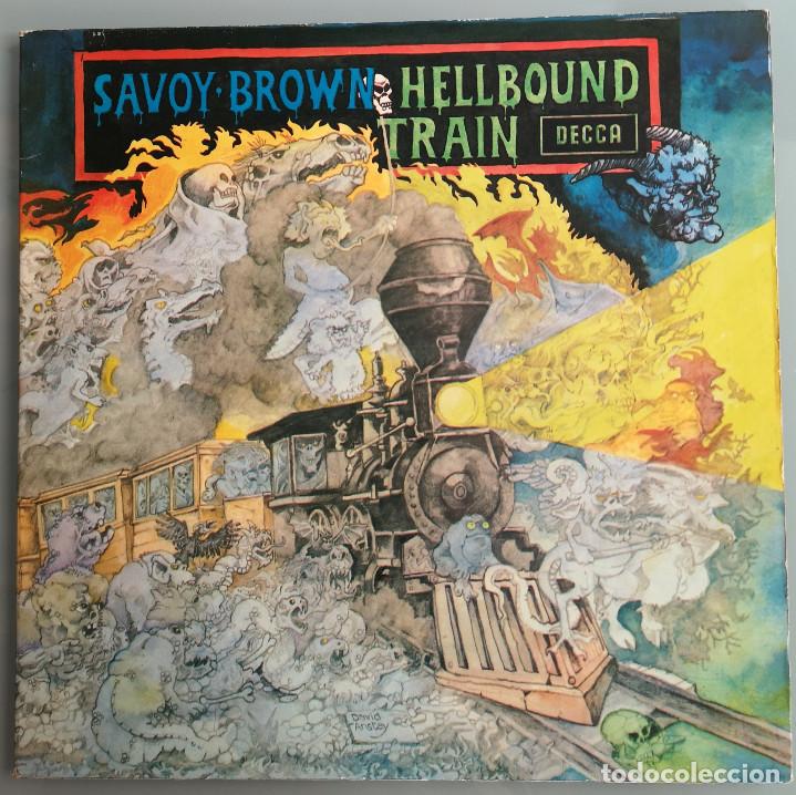 Discos de vinilo: VINILO LP - SAVOY BROWN - HELLBOUND TRAIN - MADE IN SPAIN - DECCA - 1972 - Foto 1