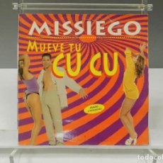 Discos de vinilo: DISCO VINILO MAXI. MISSIEGO – ‎MUEVE TU CUCU. 45 RPM.. Lote 334553458