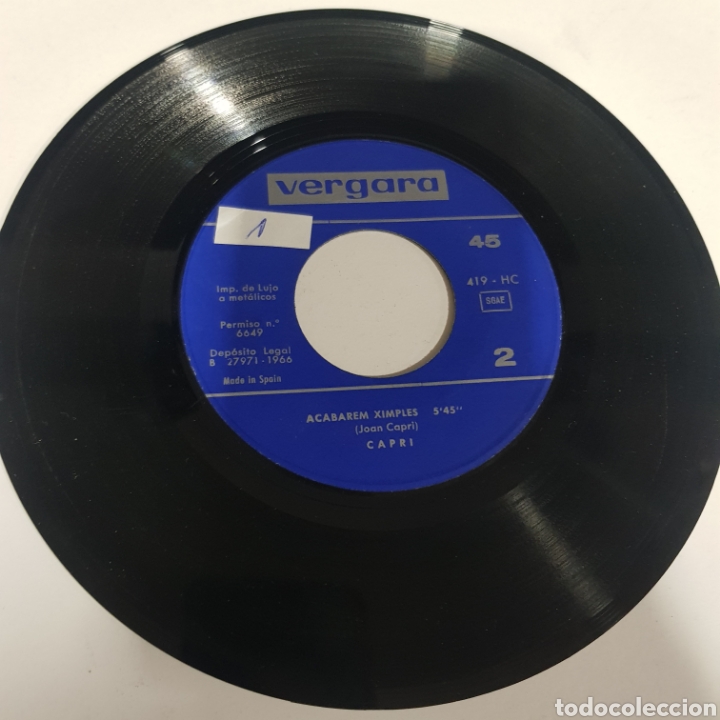 Discos de vinilo: SMV 1 capri -SOLO MINI VINILO - Foto 1