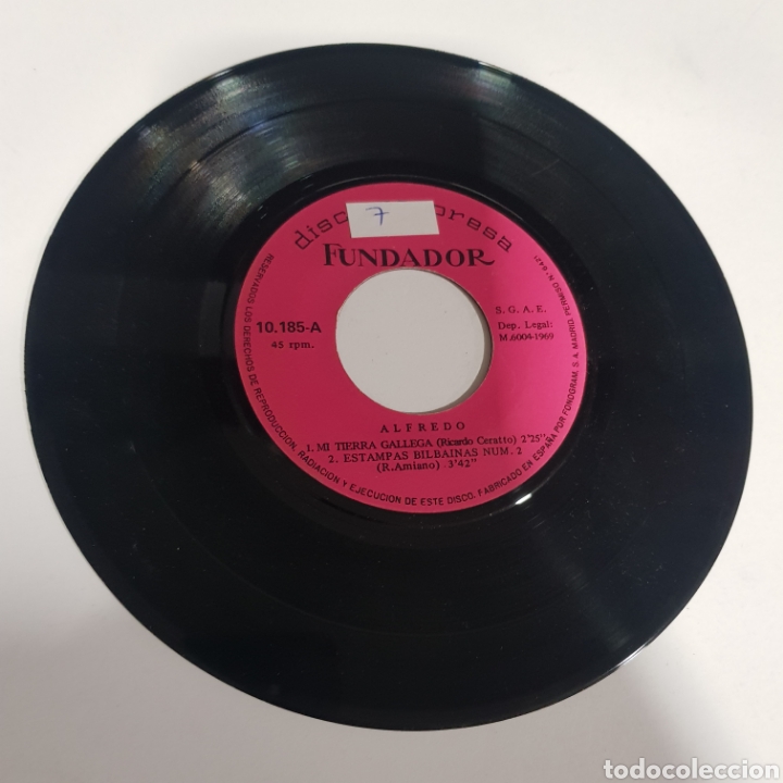 Discos de vinilo: SMV 7 Alfredo-SOLO MINI VINILO - Foto 1