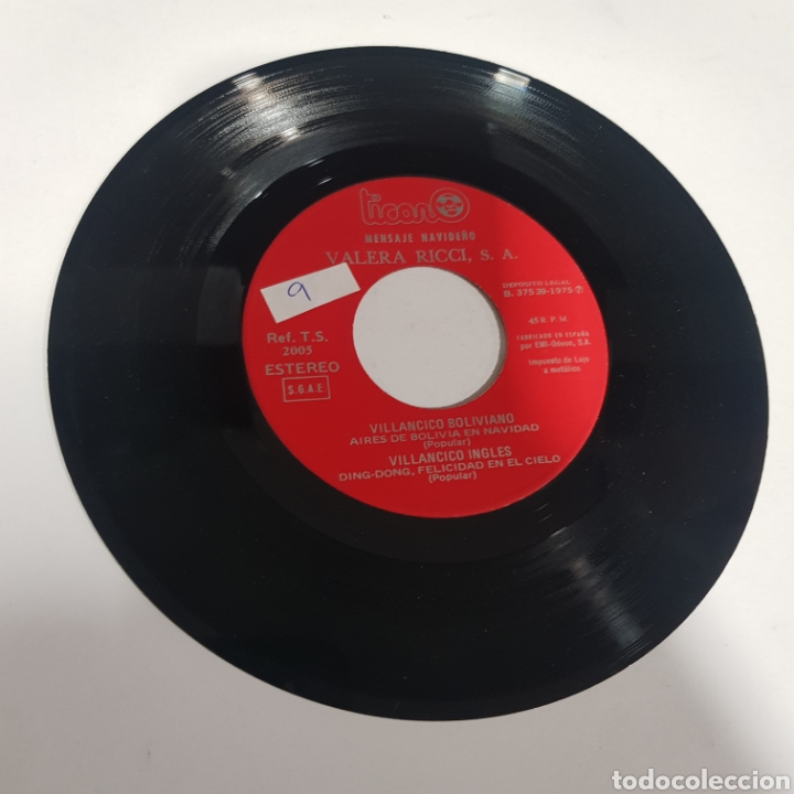 Discos de vinilo: SMV 9 Valera Ricci -SOLO MINI VINILO - Foto 1