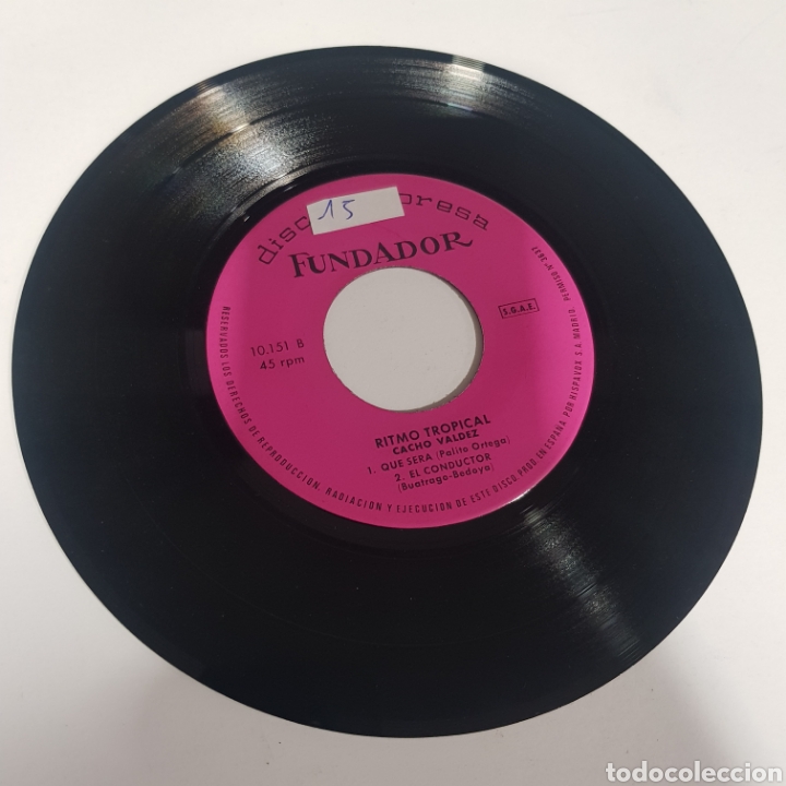 Discos de vinilo: SMV 15 ritmo tropical -SOLO MINI VINILO - Foto 1