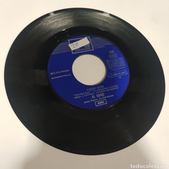Discos de vinilo: SMV 20 Albano-SOLO MINI VINILO - Foto 1