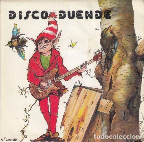 Discos de vinilo: DISCO DUENDE - EL DUENDE DEL RETIRO - SINGLE DE VINILO - Foto 1