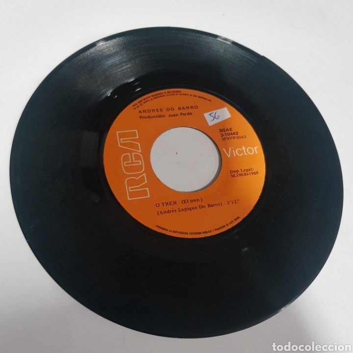 Discos de vinilo: SMV 56 Andr&eacute;s do barro -SOLO MINI VINILO - Foto 1