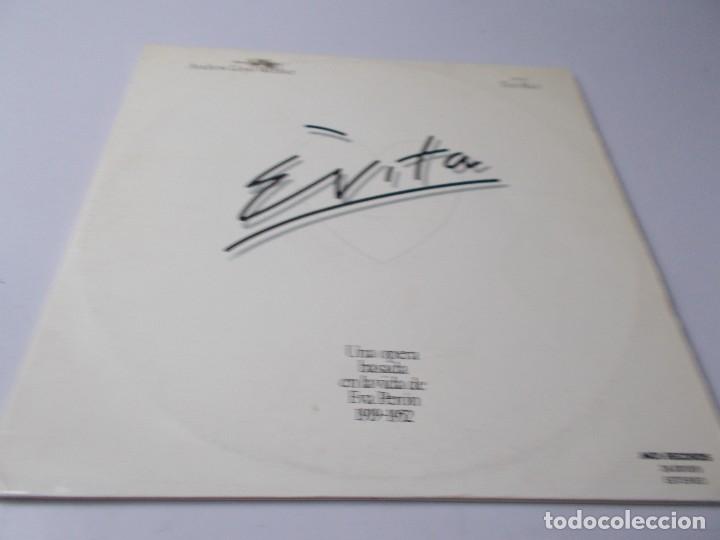 Discos de vinilo: EVITA doble L.p de Andrew Lloyd Webber - Foto 1