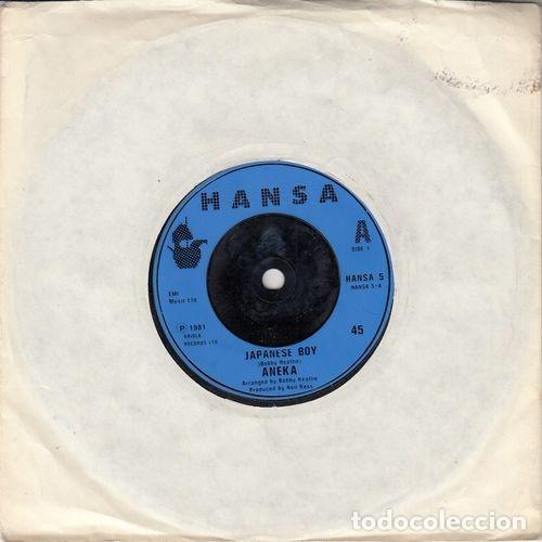 Discos de vinilo: ANEKA - JAPANESE BOY - SINGLE EDICION INGLESA - Foto 1