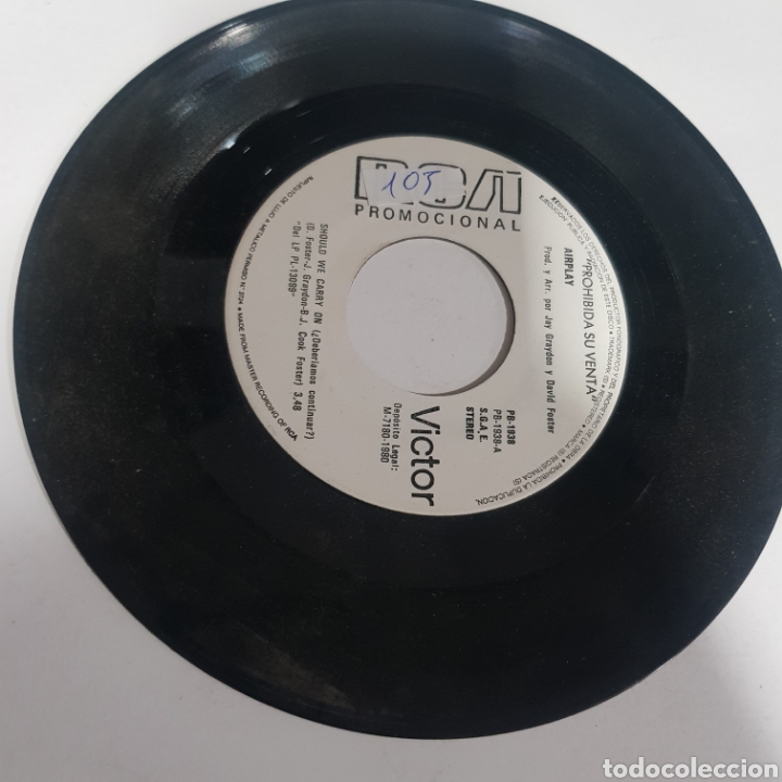 Discos de vinilo: SMV 105 airplay -SOLO MINI VINILO - Foto 1
