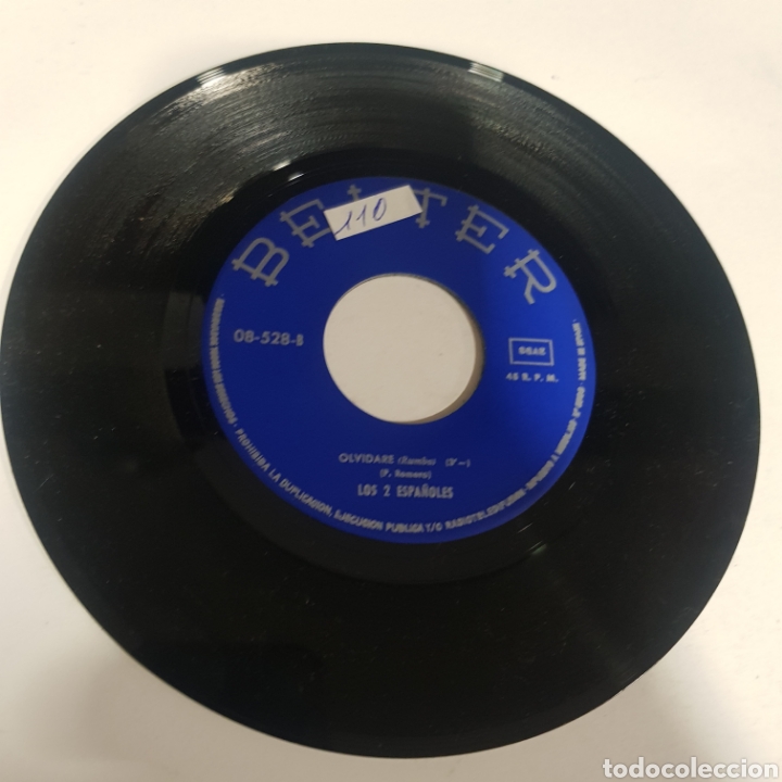 Discos de vinilo: SMV 110 los dos espa&ntilde;oles -SOLO MINI VINILO - Foto 1