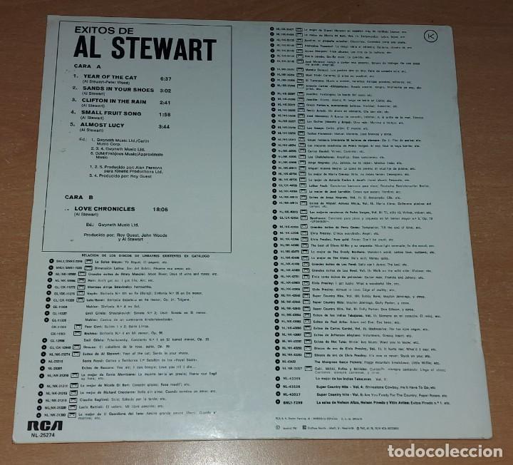 Discos de vinilo: LP VINILO AL STEWART EXITOS RCA A&Ntilde;O 1979 ESPA&Ntilde;A - Foto 2