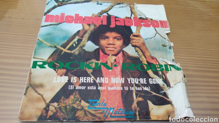 Discos de vinilo: Lote de 2 singles de vinilo de Michael Jackson - Foto 5