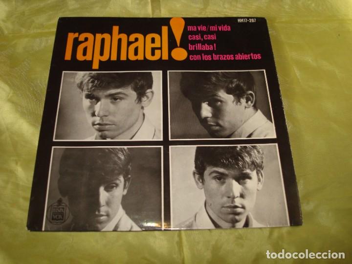 Discos de vinilo: RAPHAEL. MA VIE + 3. EP. HISPAVOX, 1964 - Foto 1