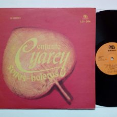 Discos de vinilo: (LP EDITADO EN CUBA) CONJUNTO YAREY - SONES, BOLEROS (SIBONEY, 1987) - EGREM - AFRO CUBAN LATIN -. Lote 334645863