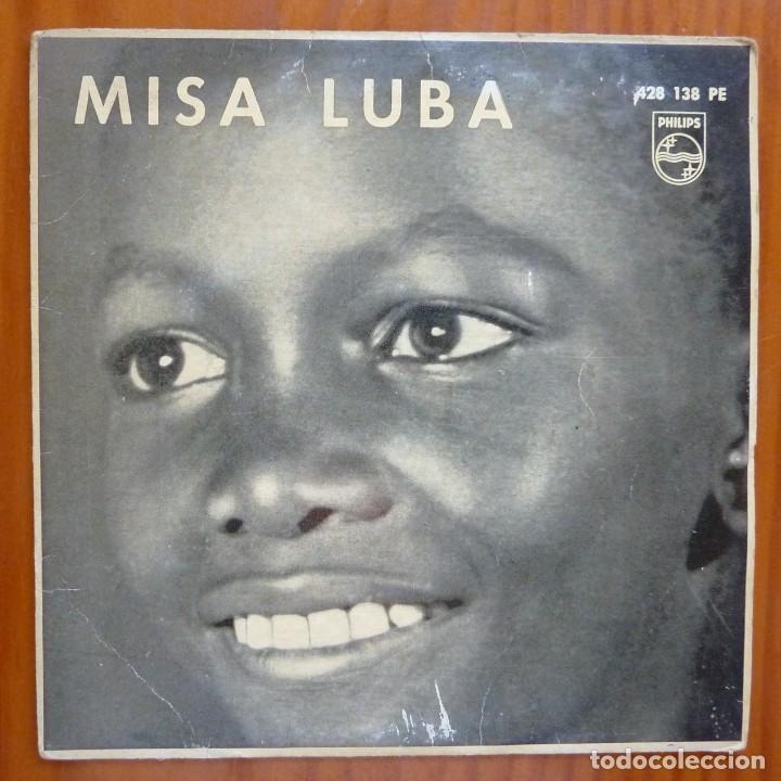 Discos de vinilo: LOS TROVADORES DEL REY BALDUINO / MISA LUBA / 1962 / EP - Foto 1